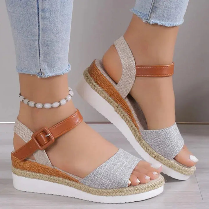 Valantomode | Women’s Wedge Sandals - Stylish & Comfortable Summer Shoes