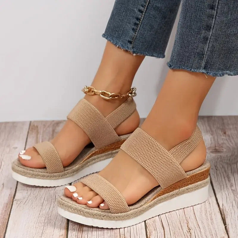 Valantomode | Women's Espadrille Wedges - Chic & Comfortable Sandals