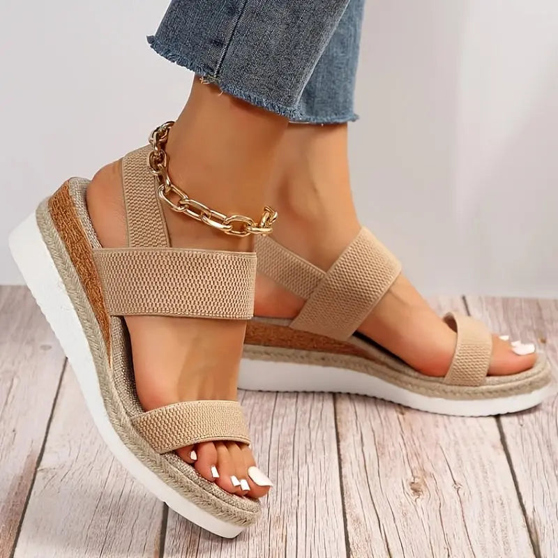 Valantomode | Women's Espadrille Wedges - Chic & Comfortable Sandals
