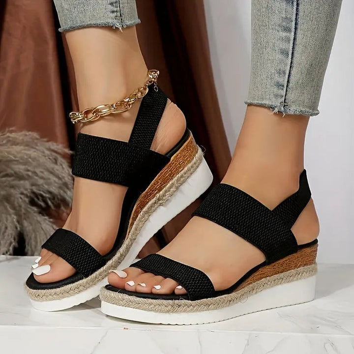 Valantomode | Women's Espadrille Wedges - Chic & Comfortable Sandals