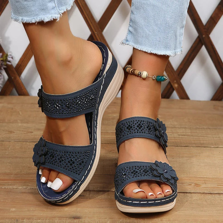 Valantomode | Women's Wedge Sandals - Stylish & Comfortable Heels