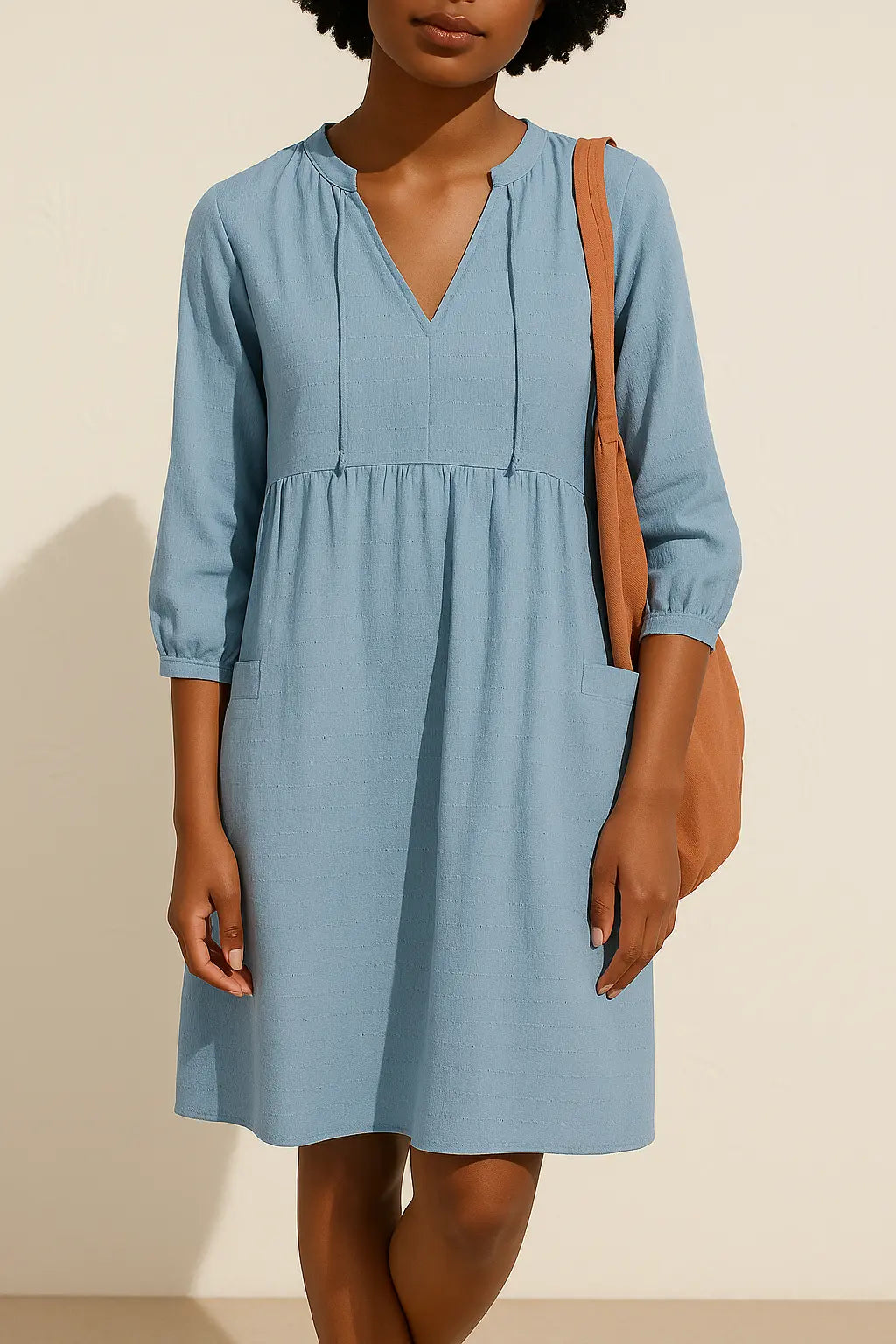 Valantomode | Women's Relaxed Shirt Dress for Effortless Style