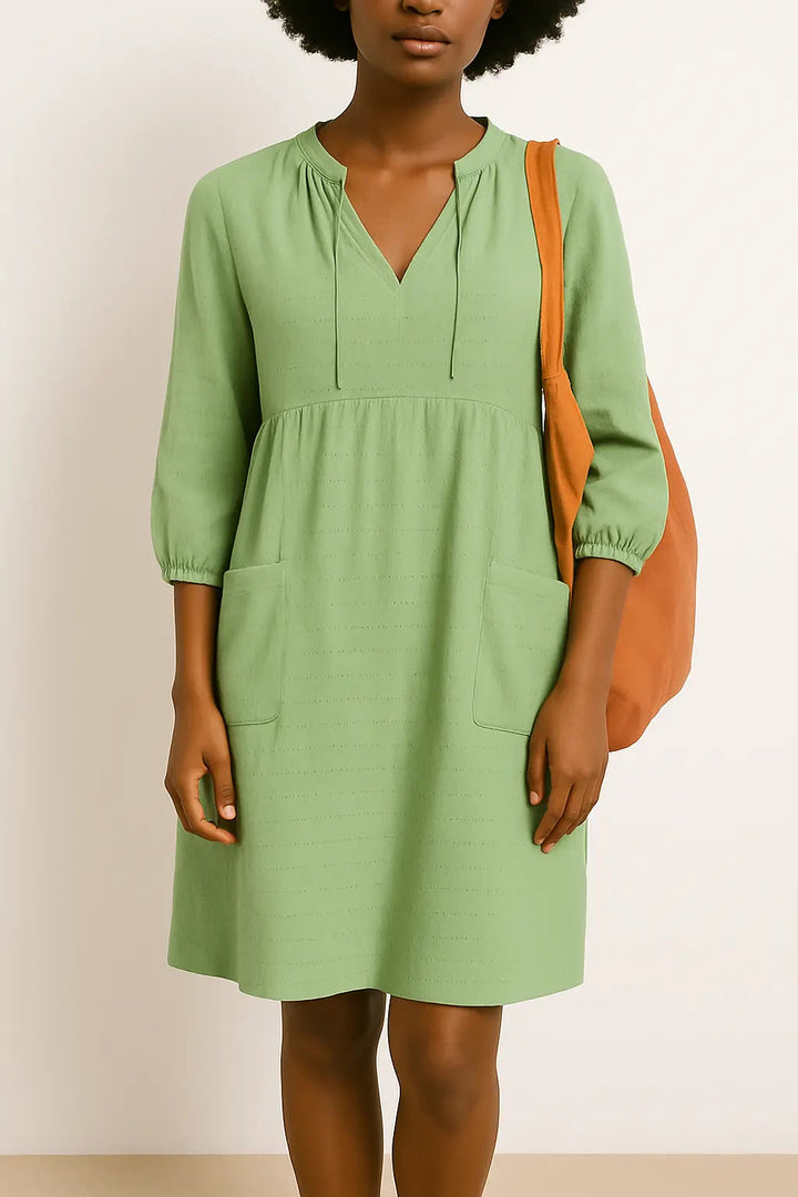 Valantomode | Women's Relaxed Shirt Dress for Effortless Style