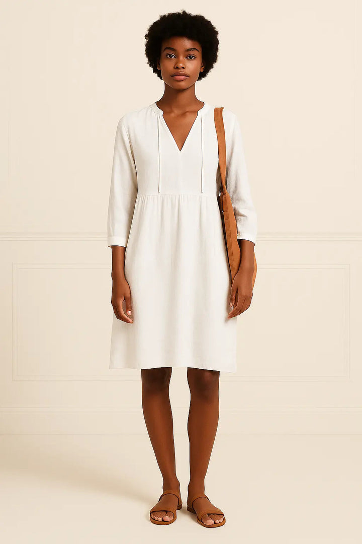 Valantomode | Women's Relaxed Shirt Dress for Effortless Style