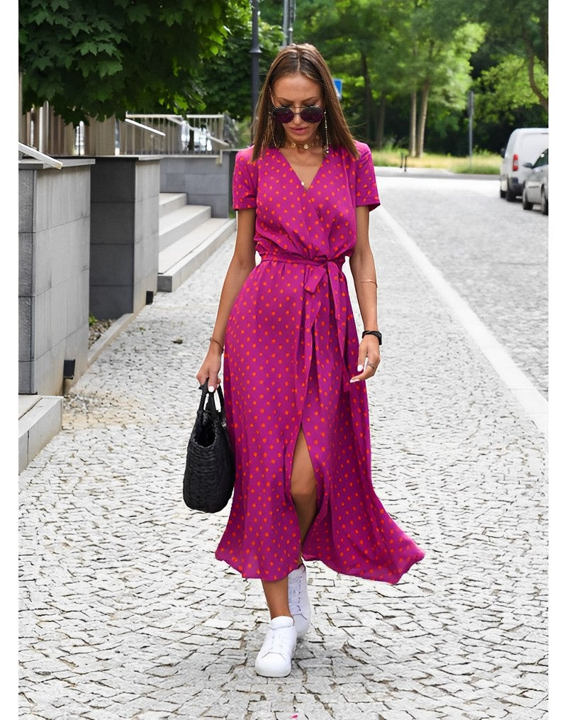 Valantomode | Chic A-Line Dress Perfect for Casual and Formal Events