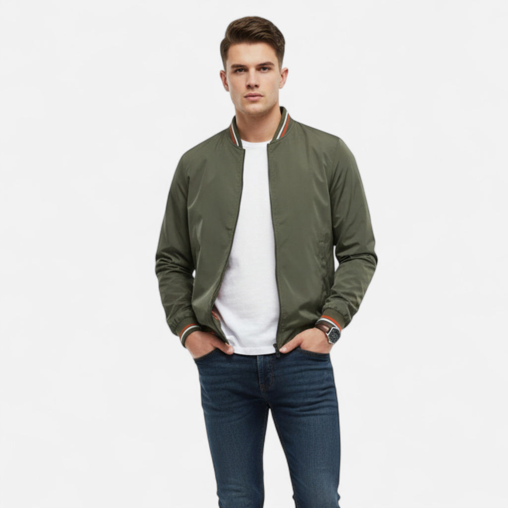 ValantoMode | Men’s Slim Fit Casual Bomber Jacket