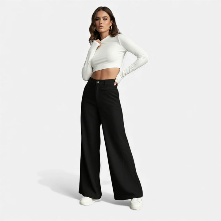 Valantomode | Women’s Wide-Leg Linen Trousers – Linen-Woven Authority & Estate Flow