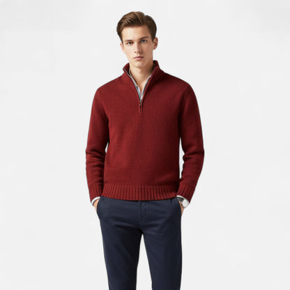 Valantomode | Men’s Long-Sleeved Knitted Sweater