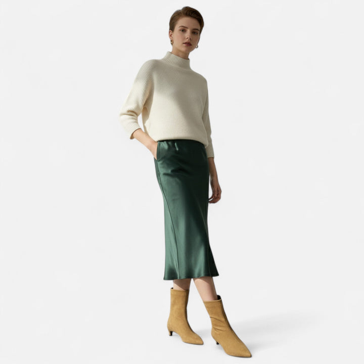Valantomode | Women’s Pointed Ankle Boots - Elegant Low-Heel Leather Booties