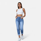 ValantoMode | Women’s Stretch Denim Regular-Fit Jeans
