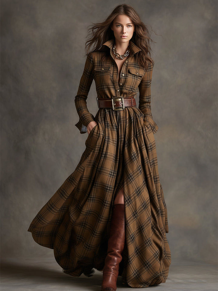 Valantomode | Chic Belted Dress for Effortless Everyday Style