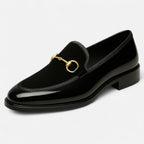 ValantoMode | Men’s Italian Leather Black Loafers
