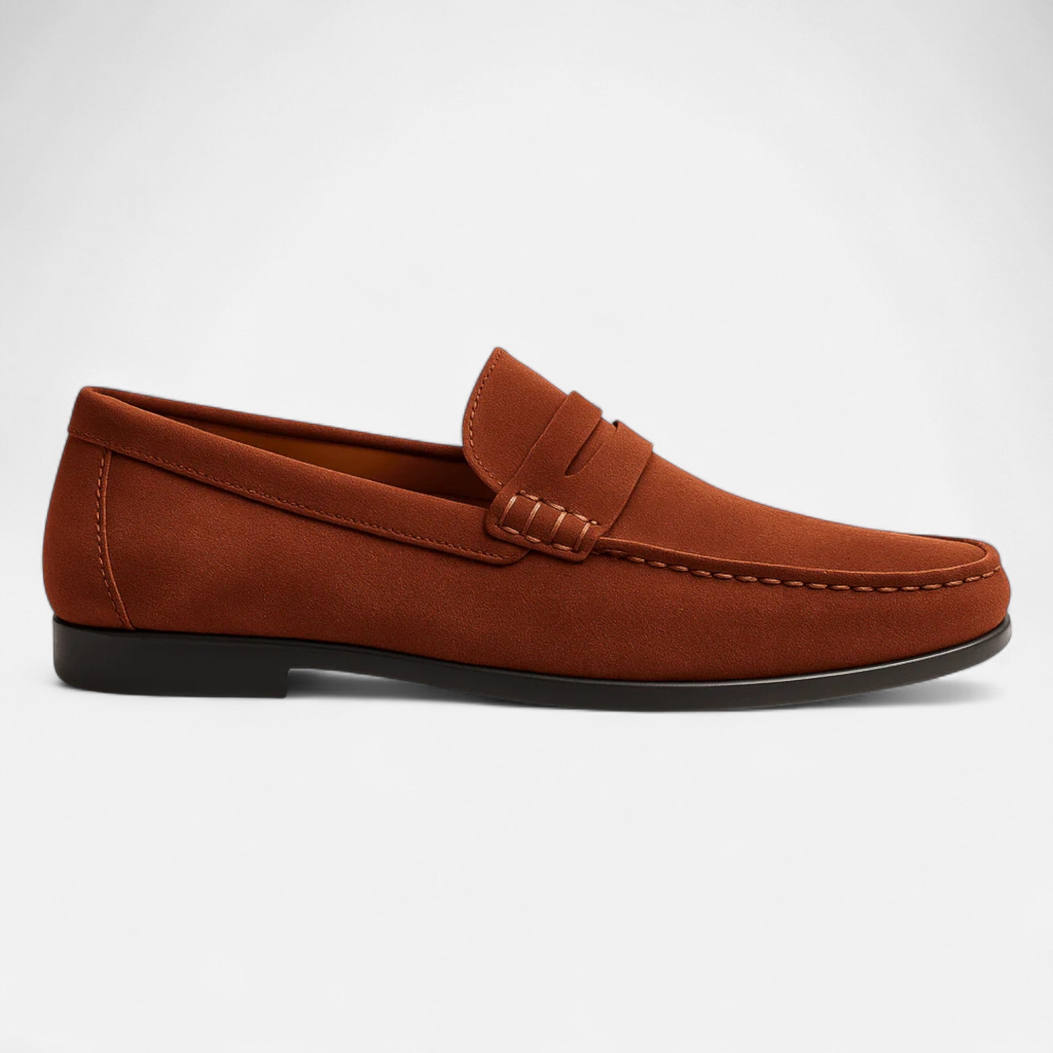 ValantoMode | Men’s Suede Slip-On Loafers