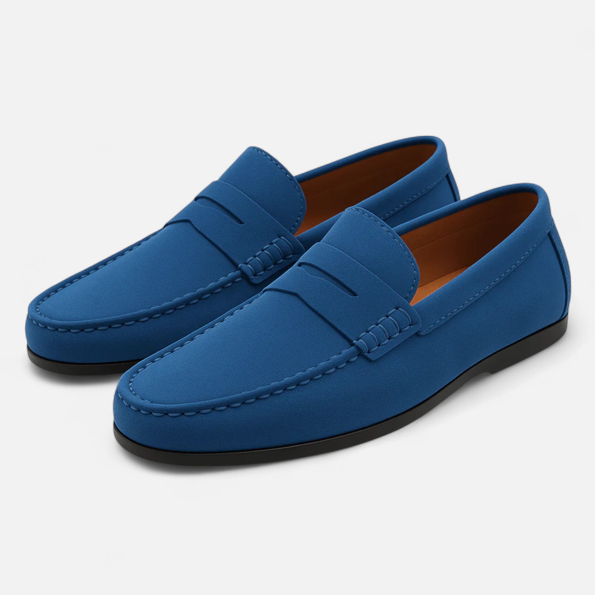 ValantoMode | Men’s Suede Slip-On Loafers