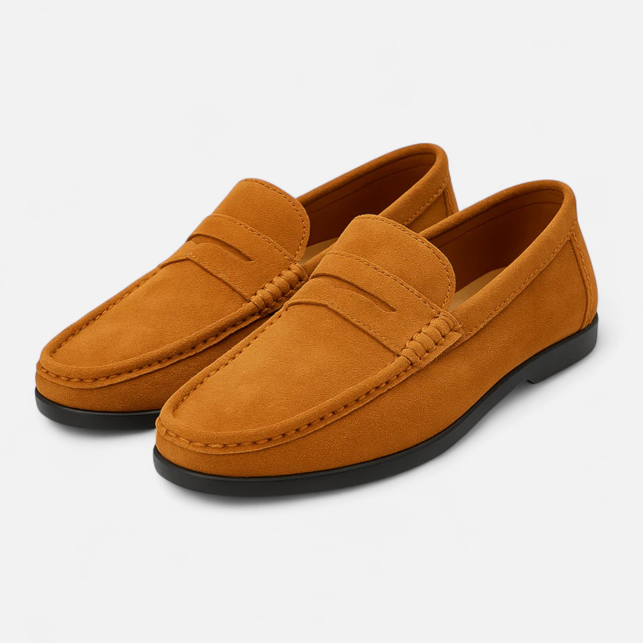 ValantoMode | Men’s Suede Slip-On Loafers