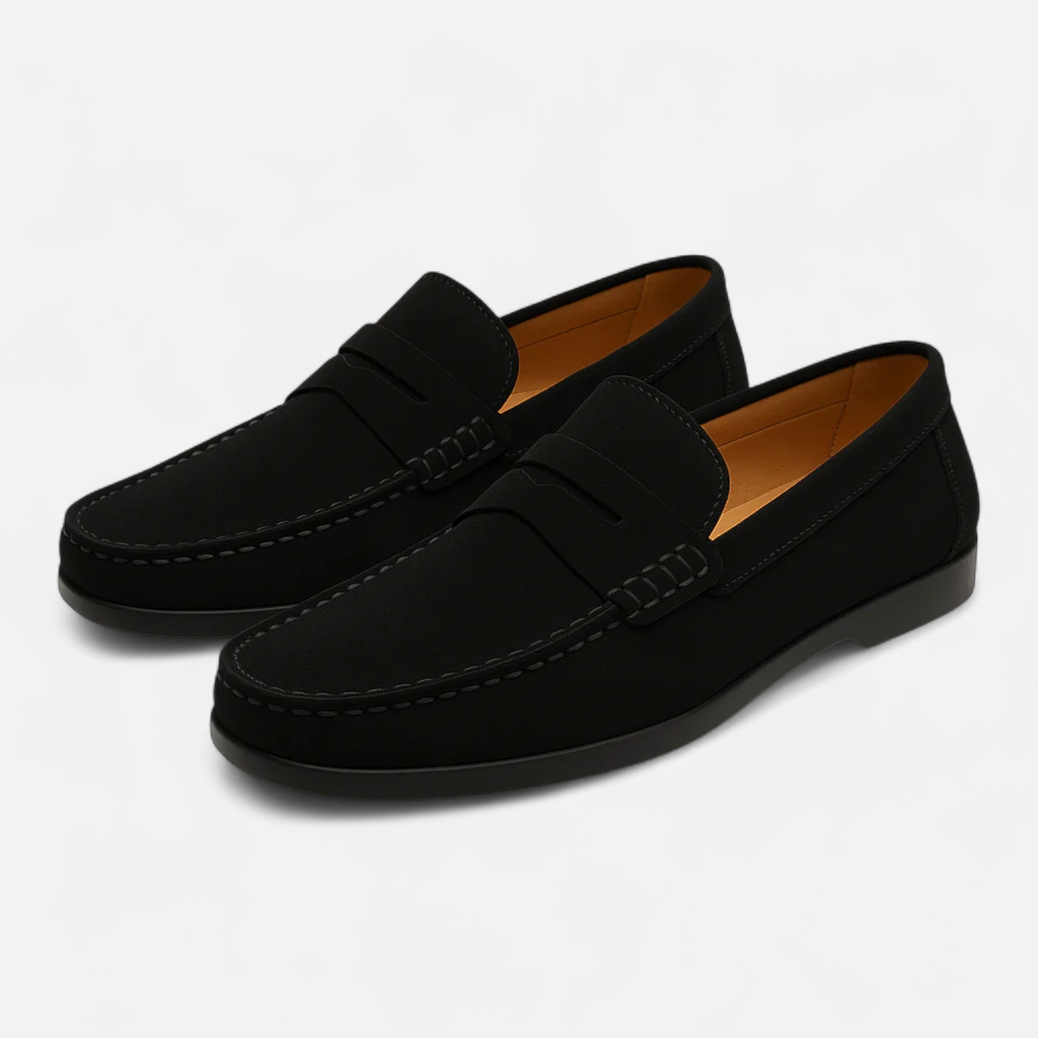 ValantoMode | Men’s Suede Slip-On Loafers