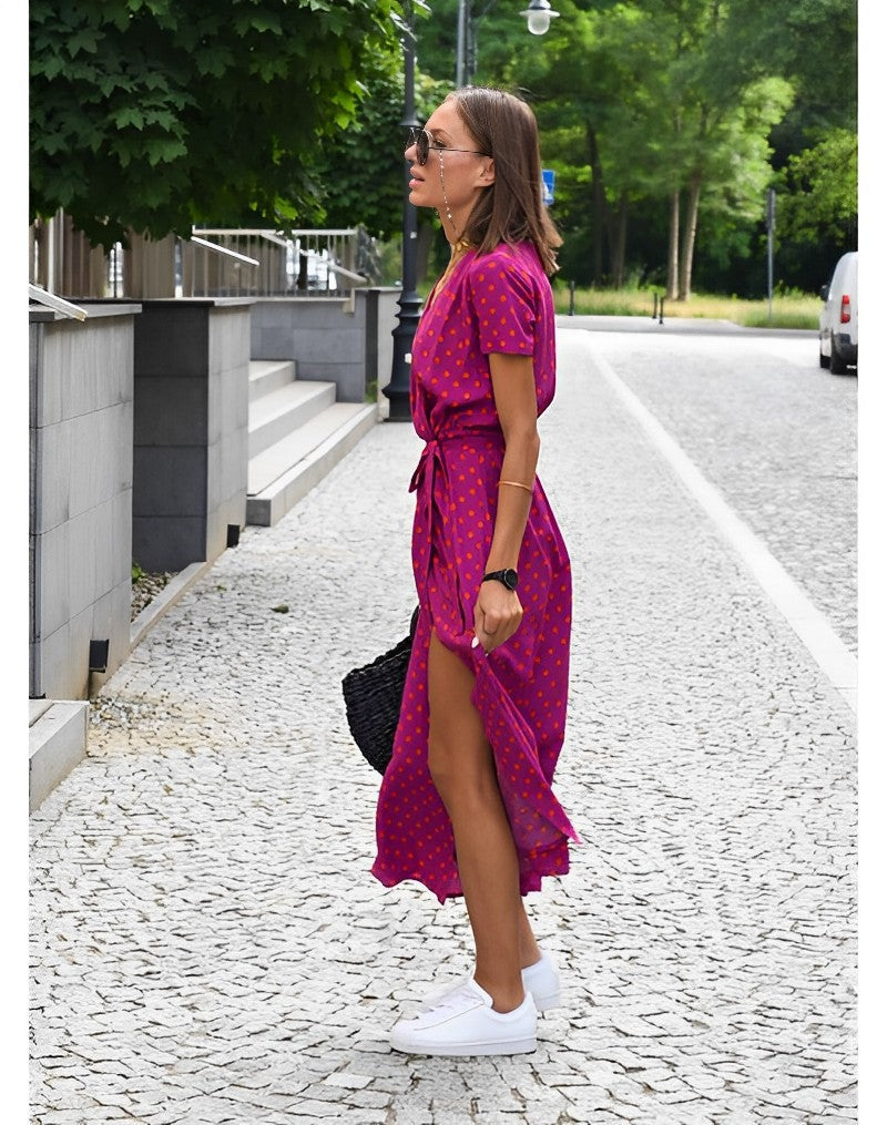 Valantomode | Chic A-Line Dress Perfect for Casual and Formal Events