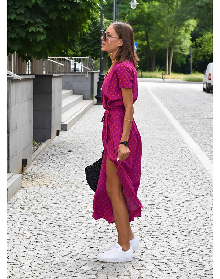 Valantomode | Chic A-Line Dress Perfect for Casual and Formal Events
