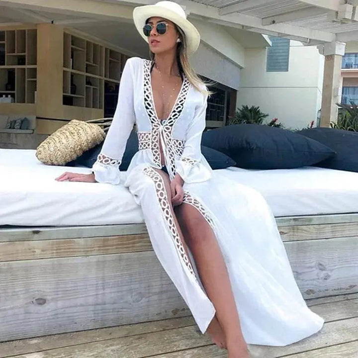 Valantomode | Elegant Wide Brim Beach Hat for Stylish Summer Days