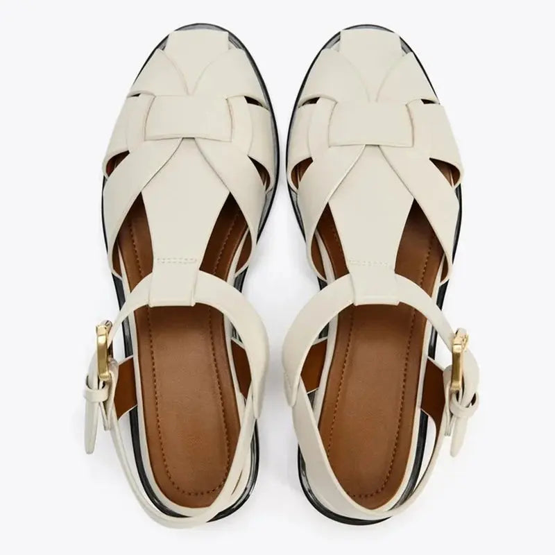 Valantomode | Women's Ankle Strap Sandals - Stylish & Comfortable