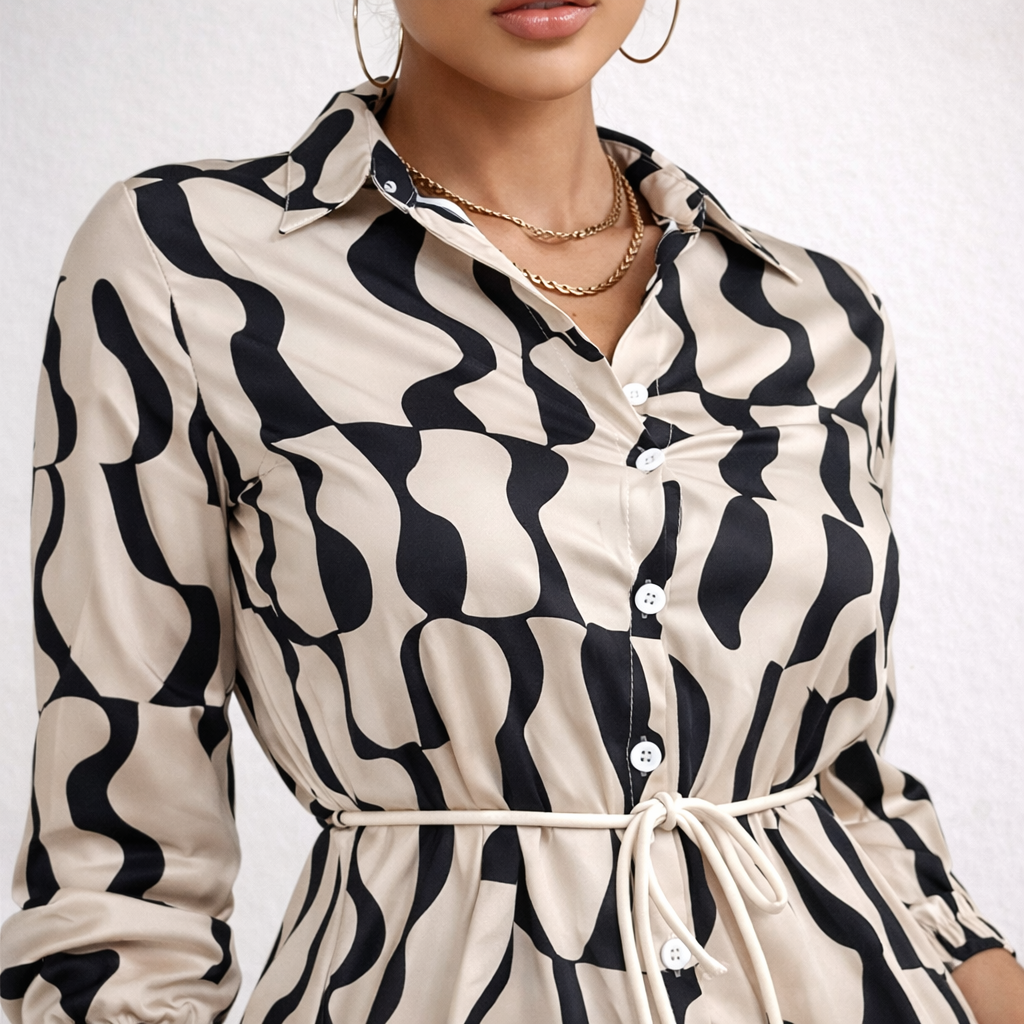 Valantomode | Stylish Mini Dress for Casual Summer Outings