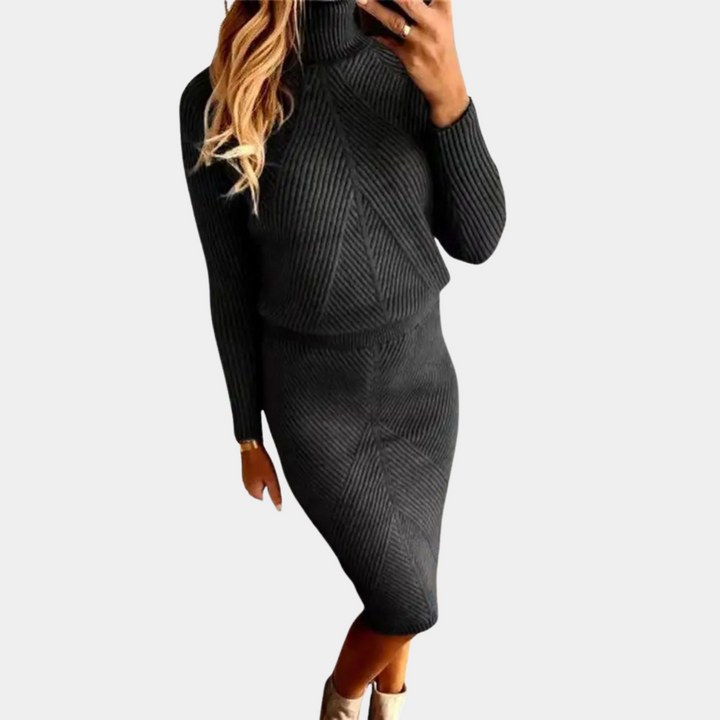 Valantomode | Elegant Midi Dress for Women Perfect for Every Season