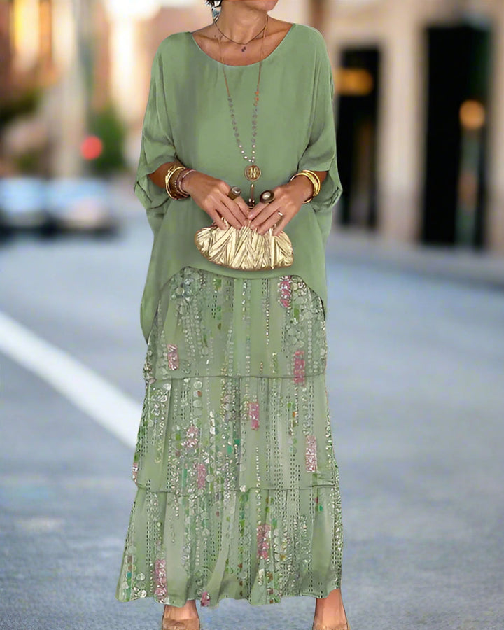 Valantomode | Dress - Layered Boho Elegance