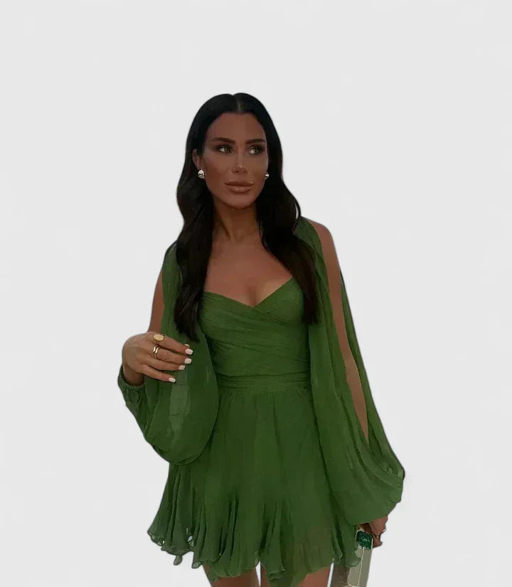 Valantomode | Chic Midi Dress for Effortless Everyday Style