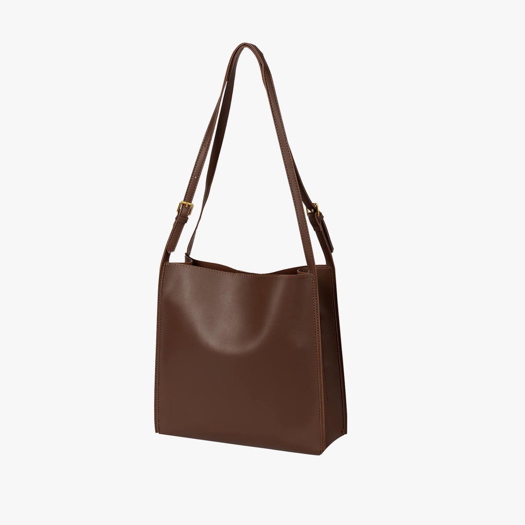 Valantomode | The ‘Aurelius’ Veridian Sovereign Monolith – Women's Premium Vegan Leather Executive Tote