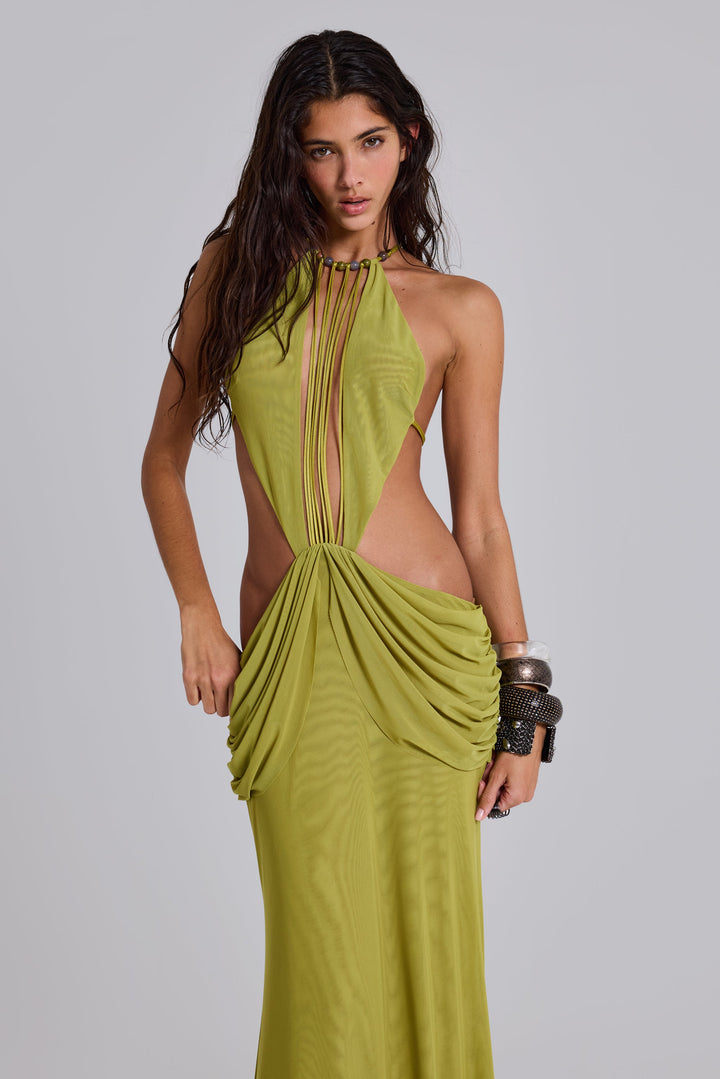 Valantomode | Stunning Backless Maxi Dress for Effortless Style