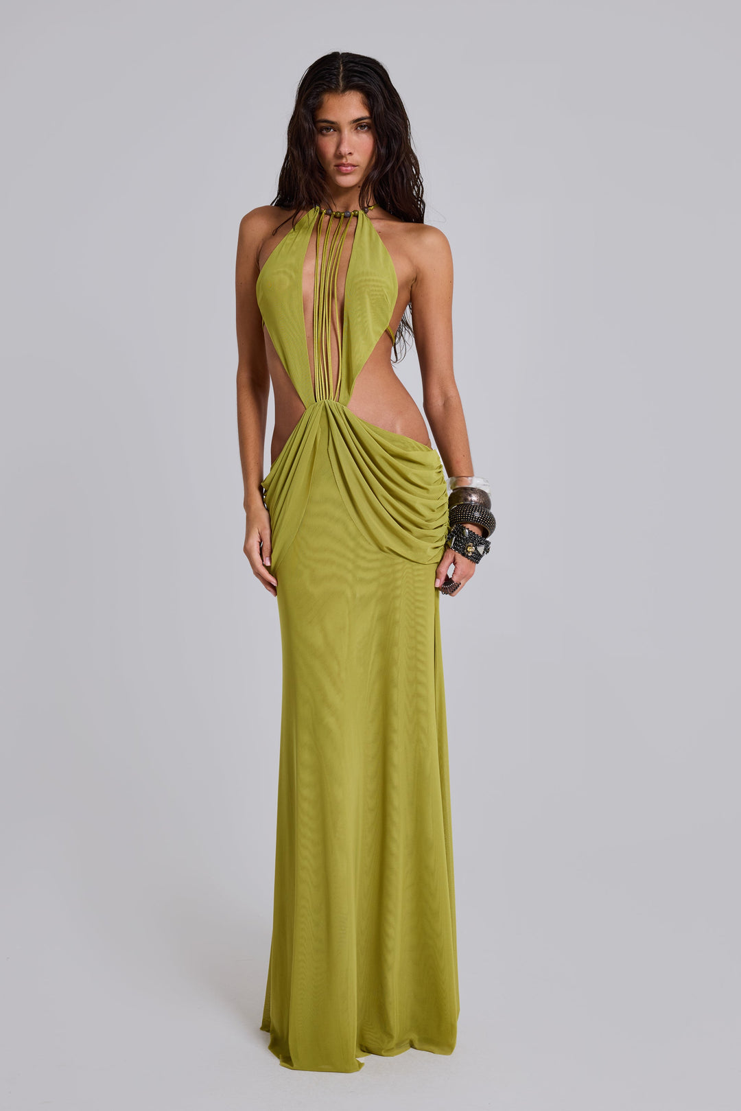 Valantomode | Stunning Backless Maxi Dress for Effortless Style