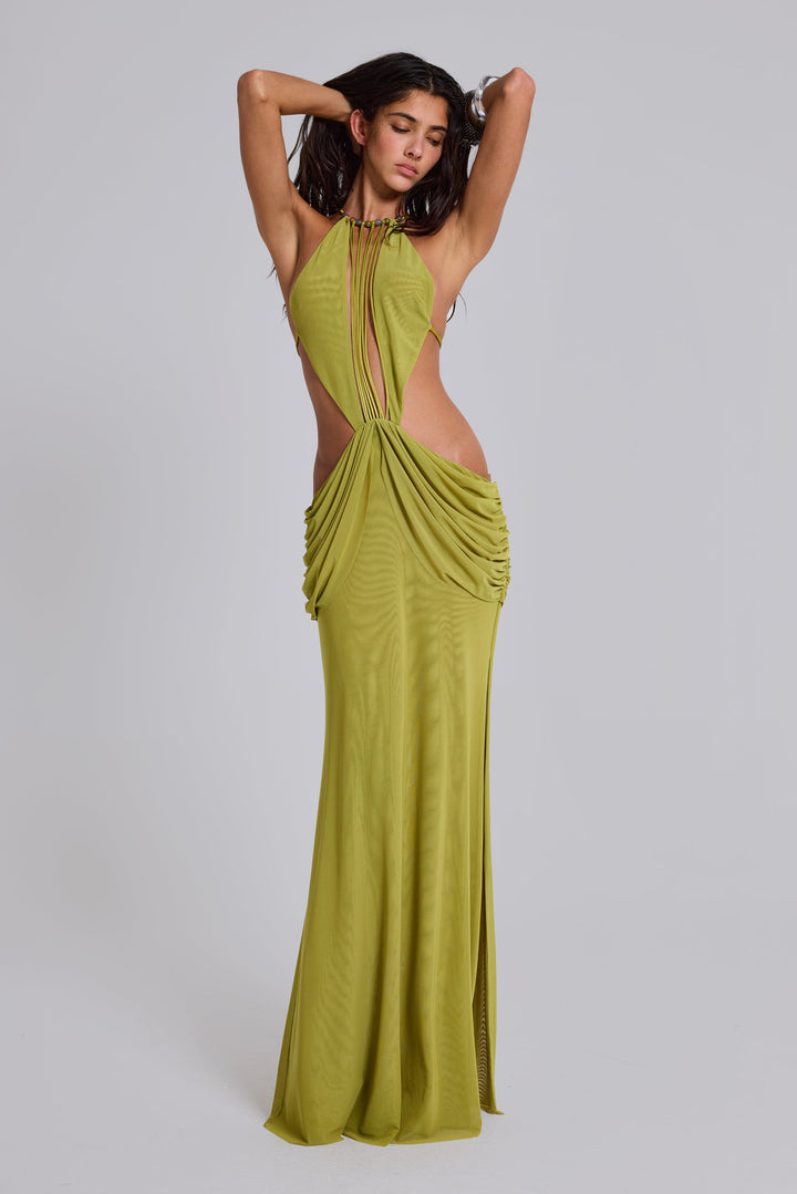 Valantomode | Stunning Backless Maxi Dress for Effortless Style