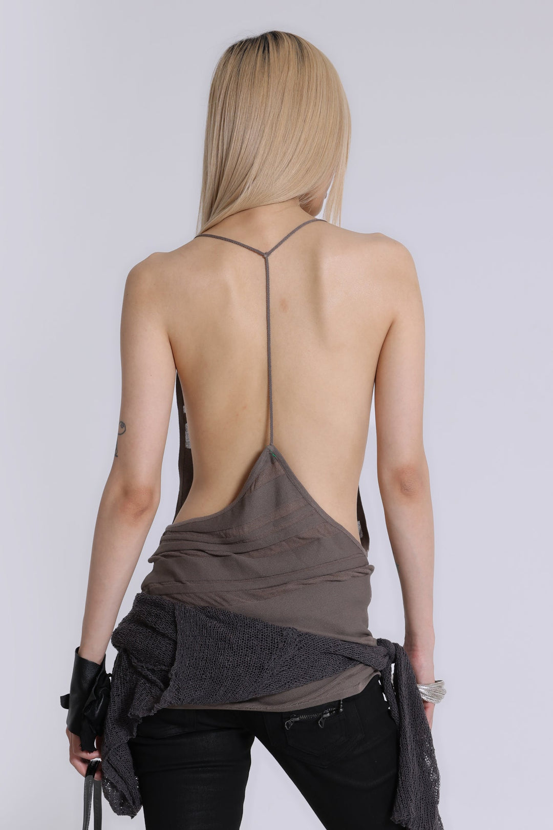 Valantomode | Chic Truffle Knit Mini Dress for Effortless Style