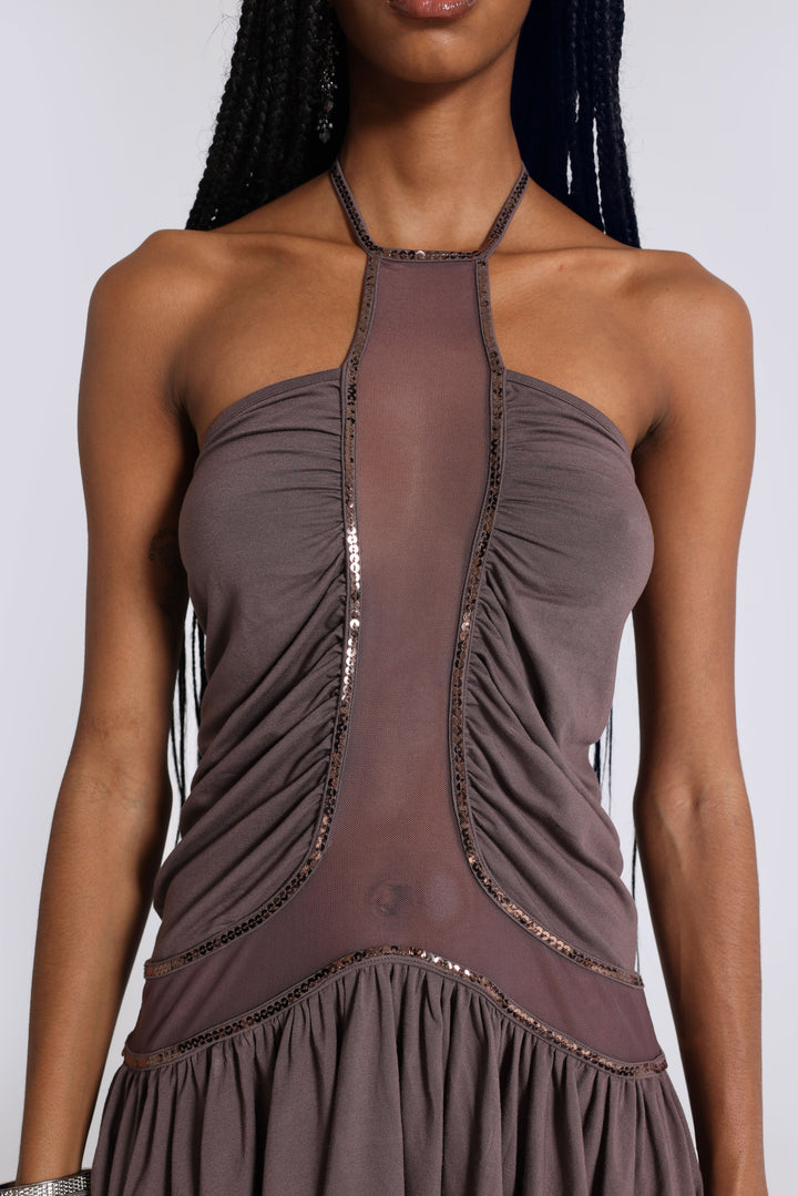 Valantomode | Chic Backless Mini Dress for Parties and Nights Out