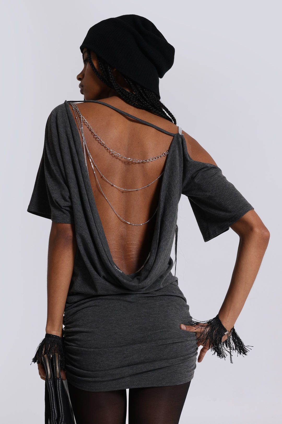 Valantomode | Trendy Asymmetric Mini Dress for Stylish Summer Nights
