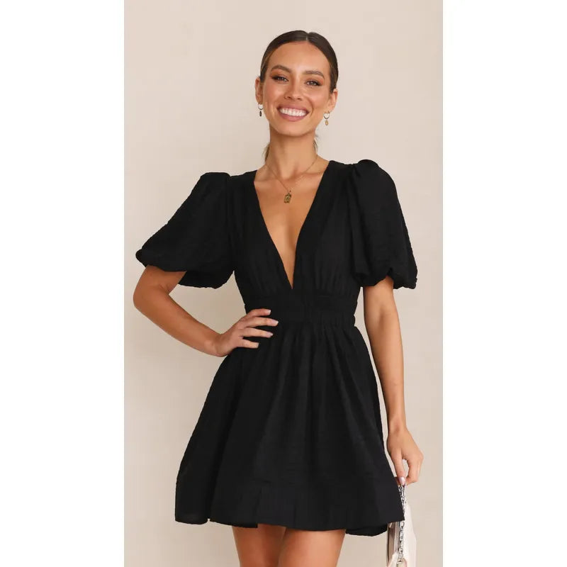 Valantomode | Stylish Mini Dress for Women that Keeps You Cool and Comfortable