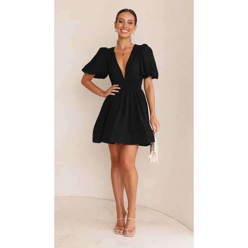 Valantomode | Stylish Mini Dress for Women that Keeps You Cool and Comfortable