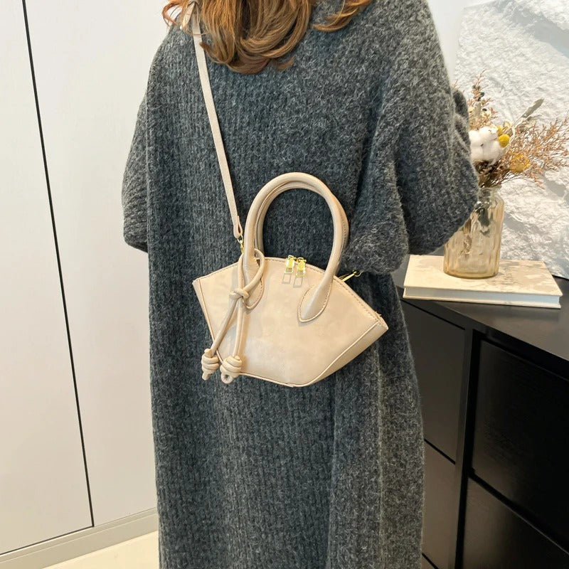 Valantomode | Millie Archival Courier – Premium Vegan Leather 2-in-1 Handbag & Crossbody