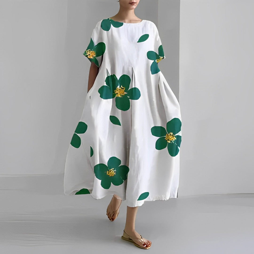 Valantomode | Stylish Print Dress for Chic Everyday Wear