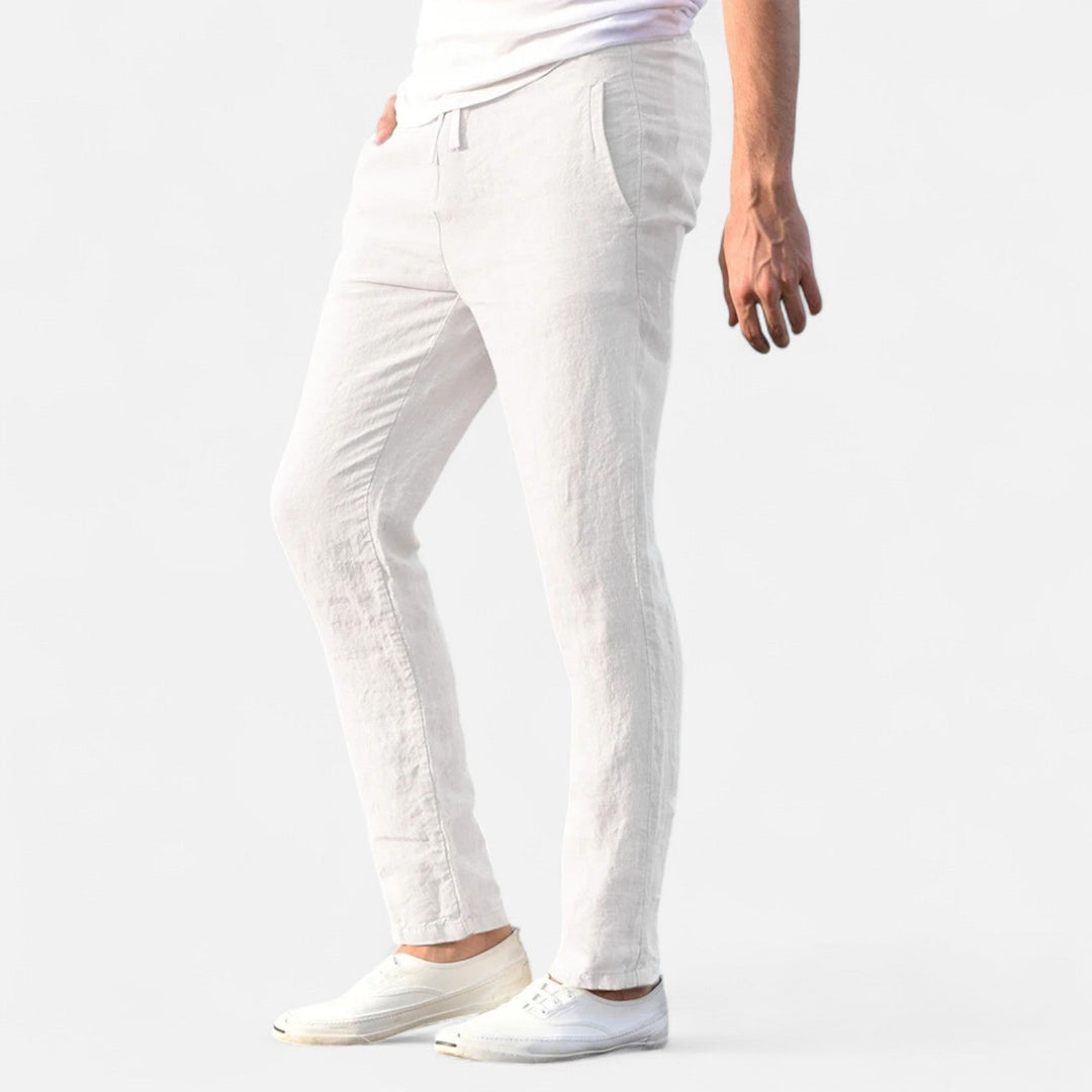 Valantomode | Men’s Linen Trousers – Breathable Tailoring & Sophisticated Comfort