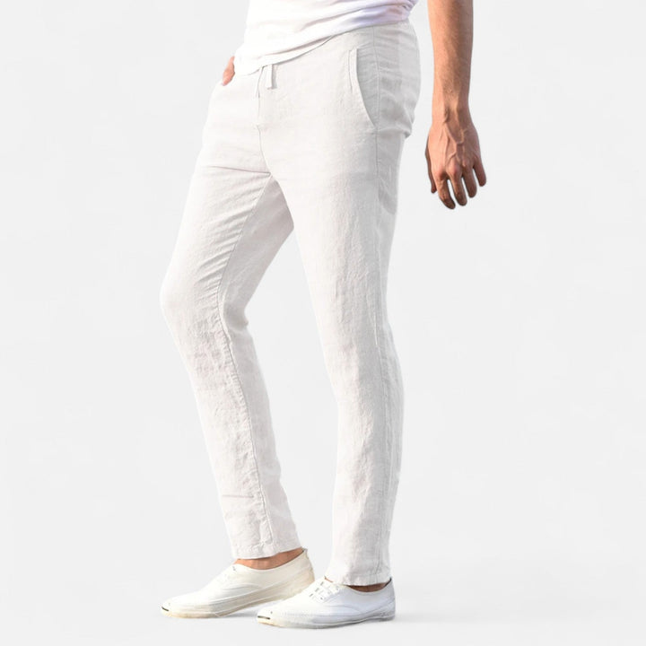 Valantomode | Men’s Linen Trousers – Breathable Tailoring & Sophisticated Comfort