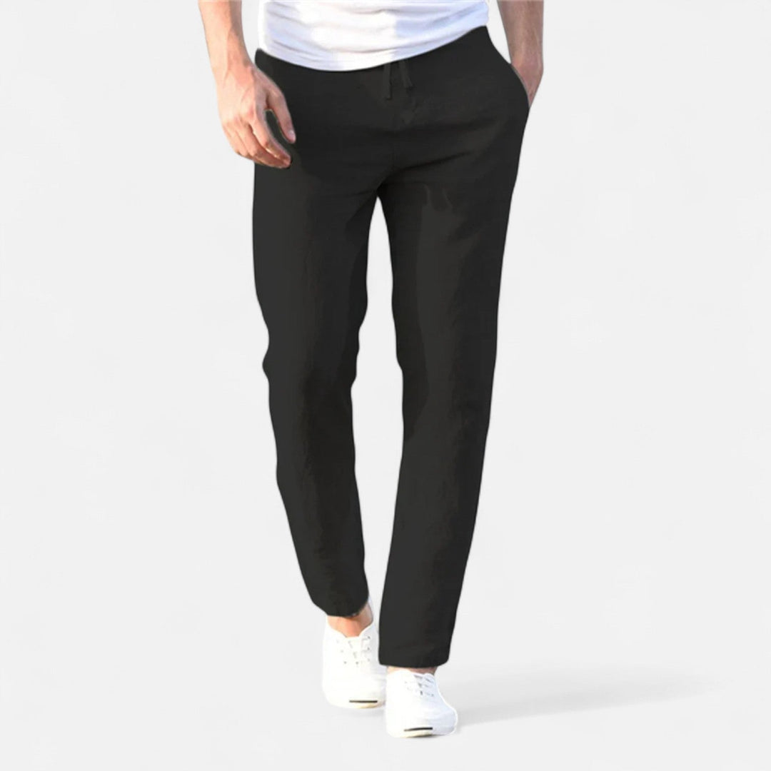 Valantomode | Men’s Linen Trousers – Breathable Tailoring & Sophisticated Comfort