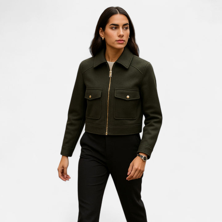 Valantomode | Women’s Elegant Jacket – Sophisticated Insulation & Metropolitan Grace