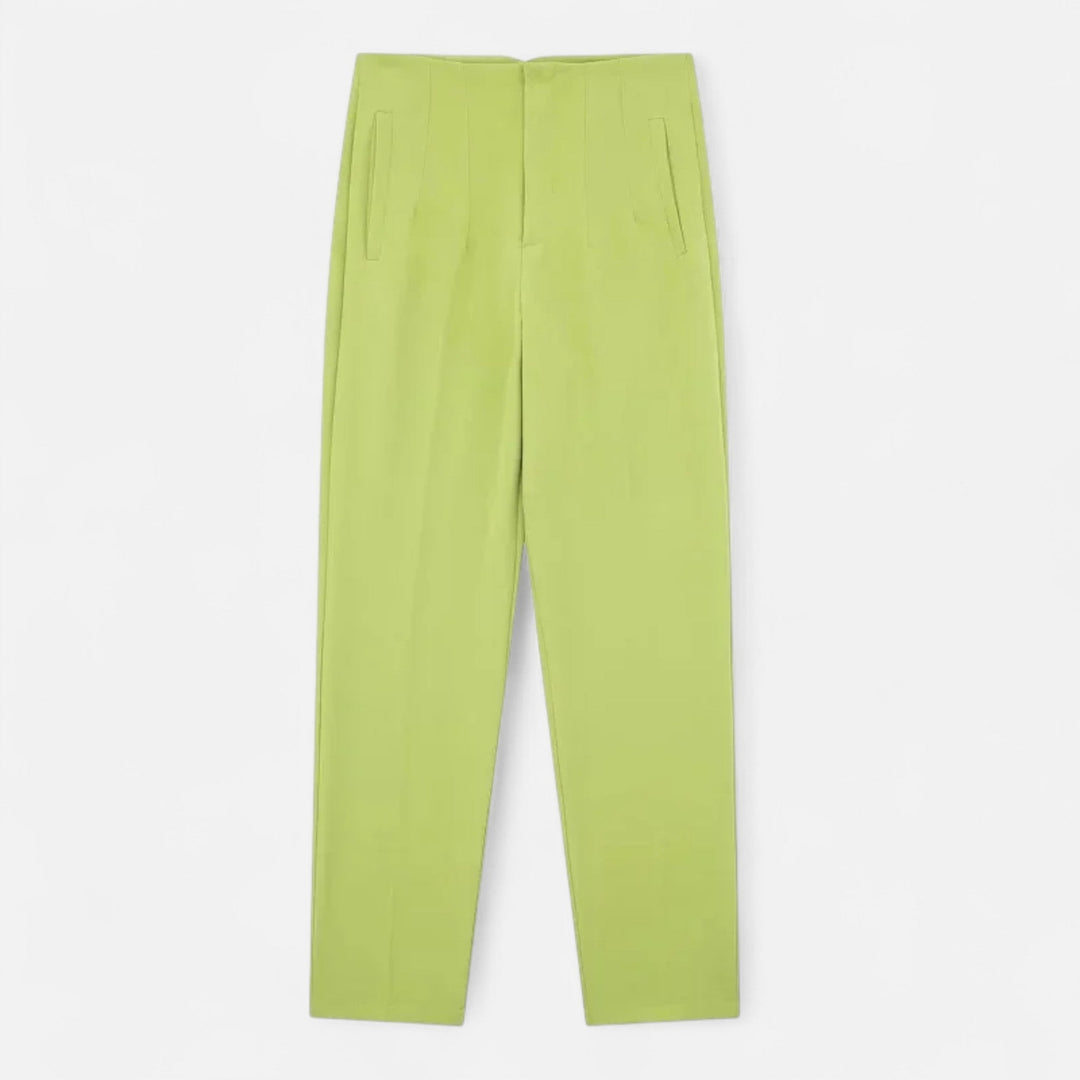 Valantomode | Women’s High-Waist Pencil Trousers – Architectural Fit & Executive Poise