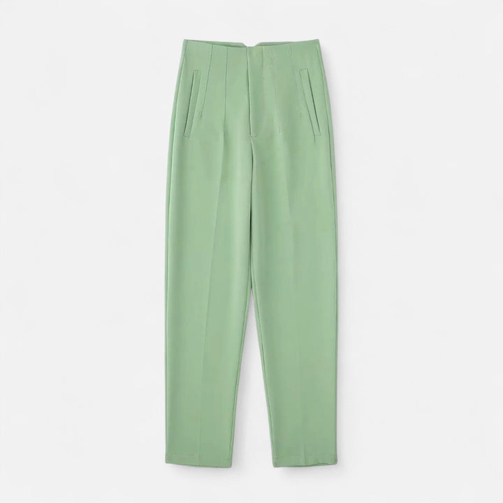 Valantomode | Women’s High-Waist Pencil Trousers – Architectural Fit & Executive Poise