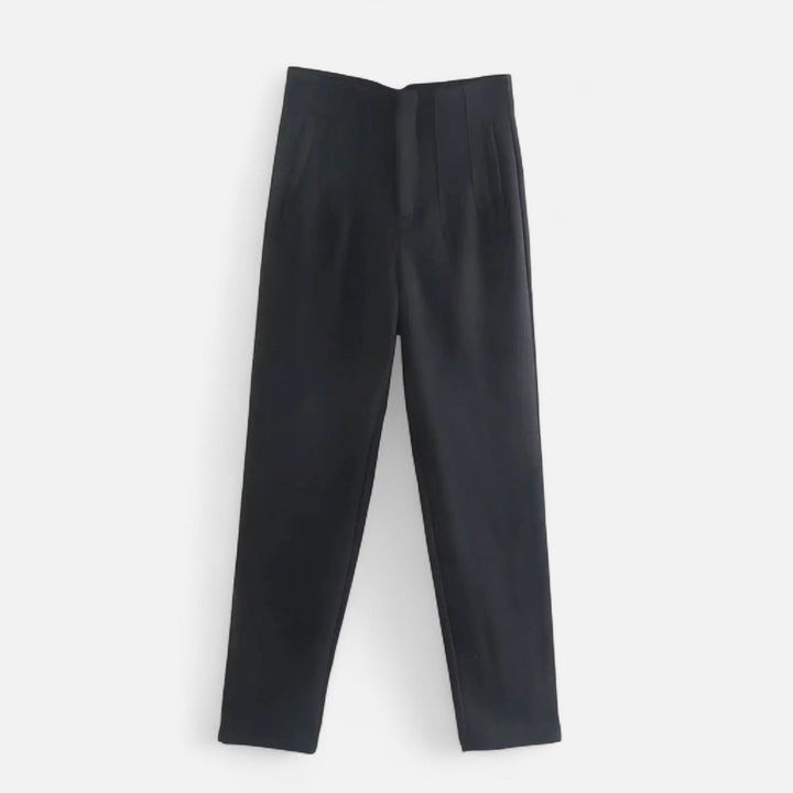 Valantomode | Women’s High-Waist Pencil Trousers – Architectural Fit & Executive Poise