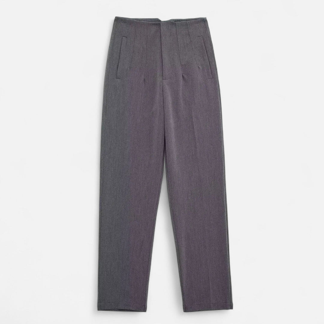 Valantomode | Women’s High-Waist Pencil Trousers – Architectural Fit & Executive Poise