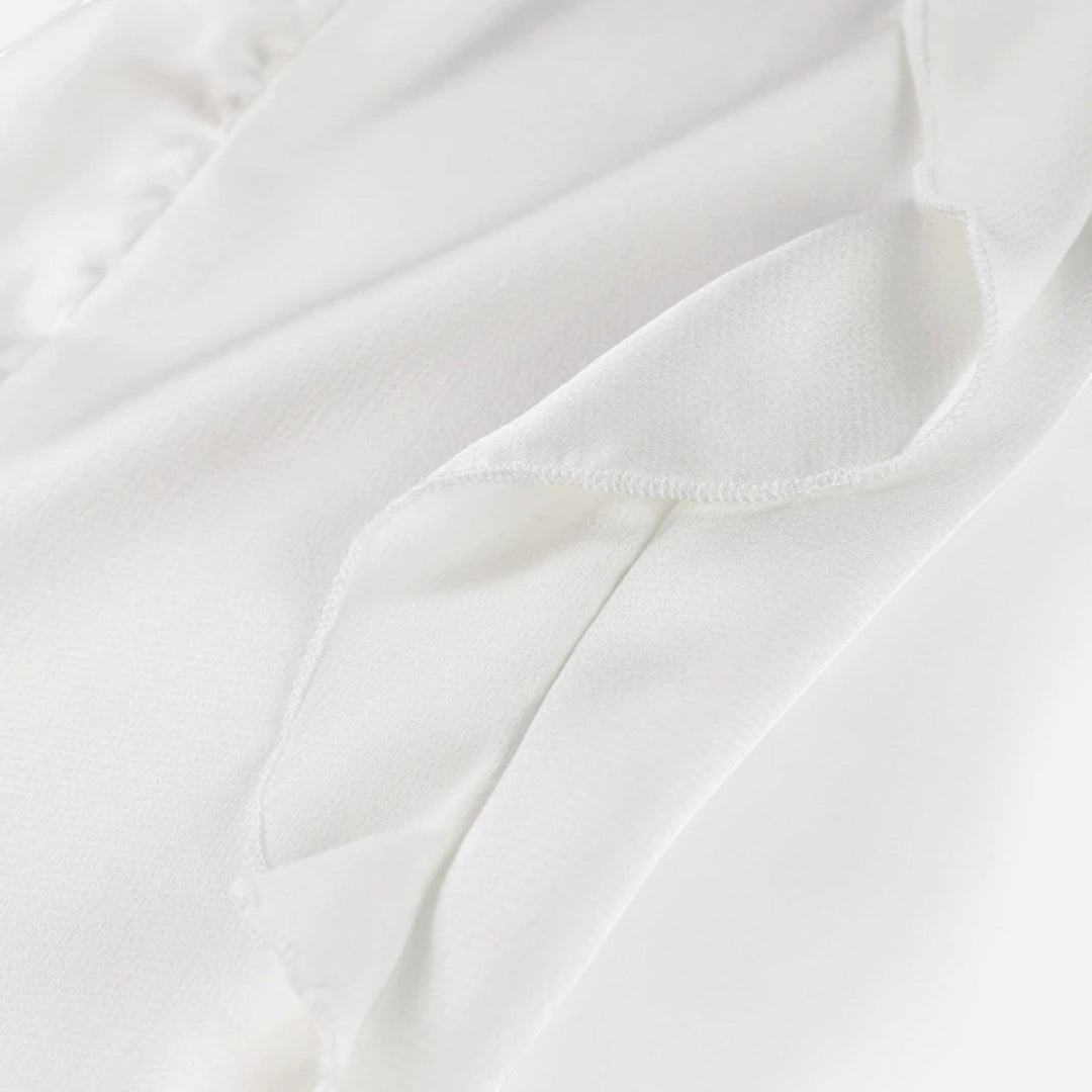 Valantomode | Women’s Puff Sleeve Blouse – Sculpted Volume & Sophisticated Authority
