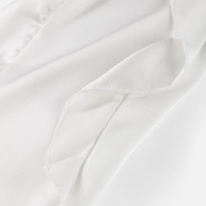 Valantomode | Women’s Puff Sleeve Blouse – Sculpted Volume & Sophisticated Authority