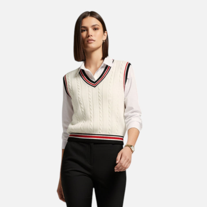 Valantomode | Women’s Tailored Vest – Sculpted Layering & Executive Precision